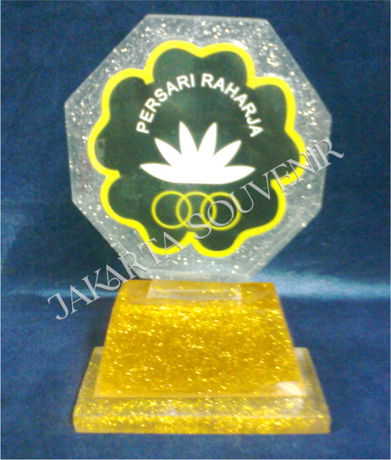 Plakat Resin Glitter Unik